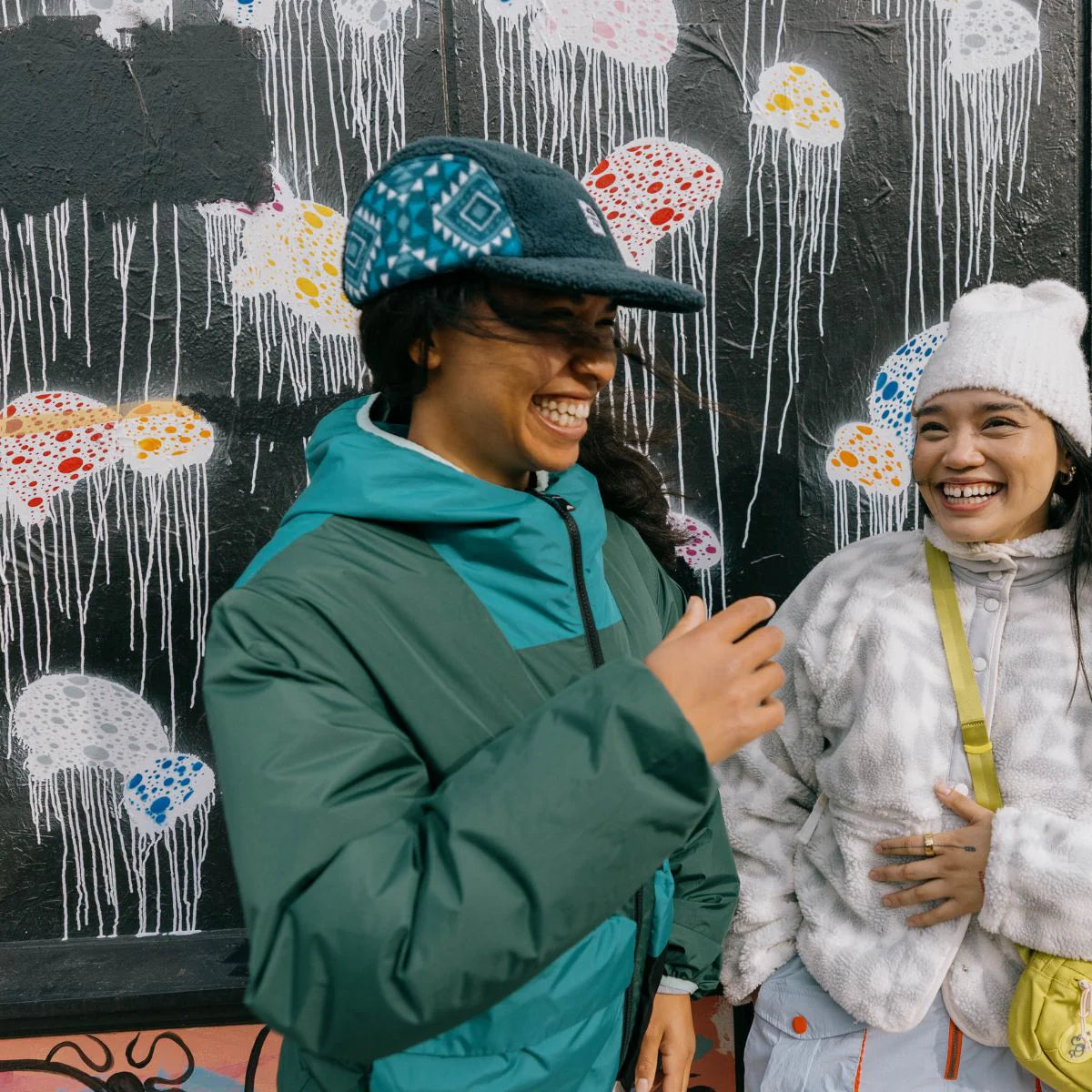 Turtle Fur Fleece Art 5 Panel Hat MESA SKY