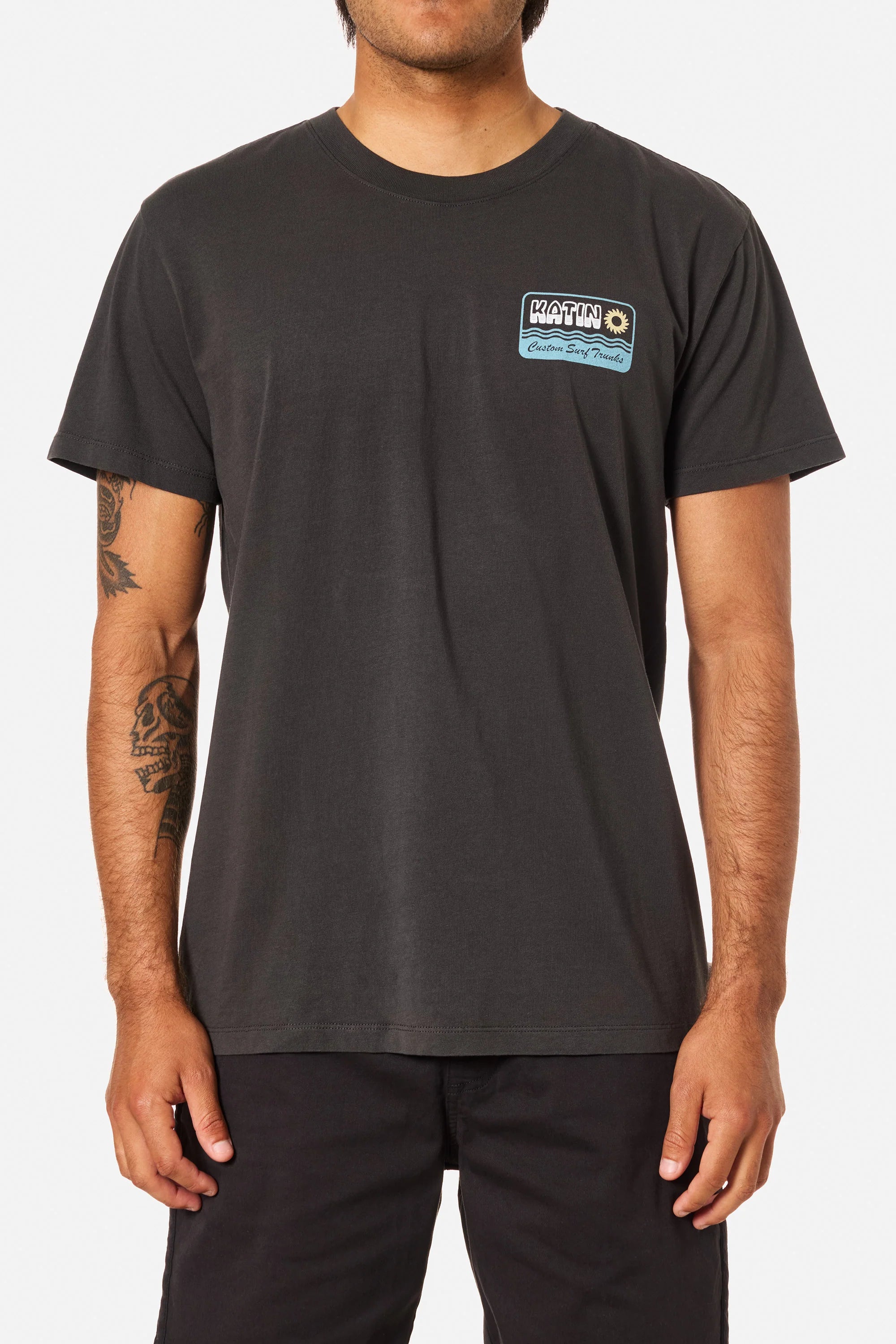 Katin M SS Aquatics Tee BLACK WASH