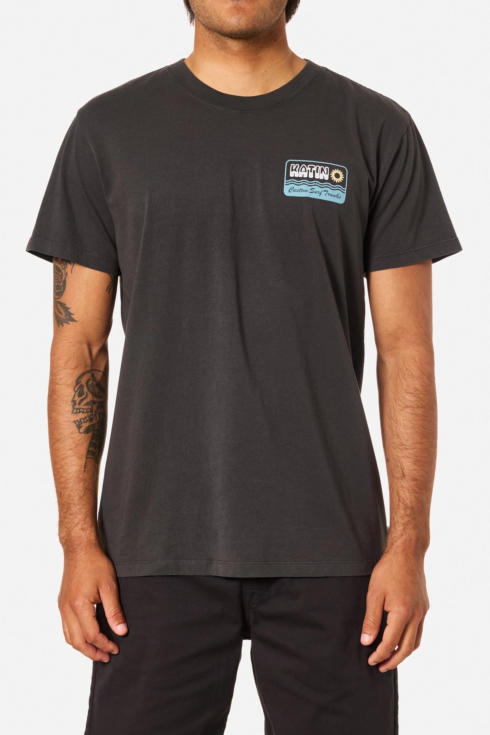 Katin M SS Aquatics Tee BLACK WASH