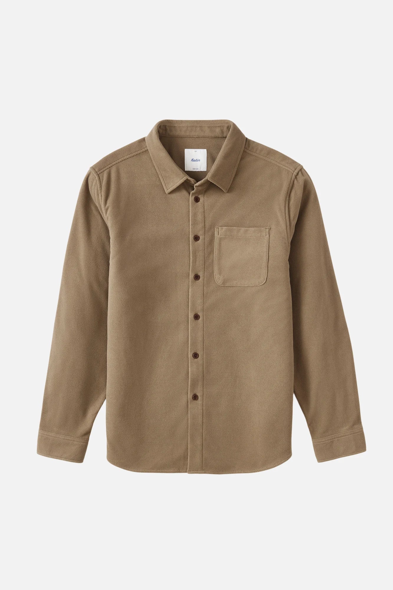 Katin M LS Roland Shirt GRAY ROCK