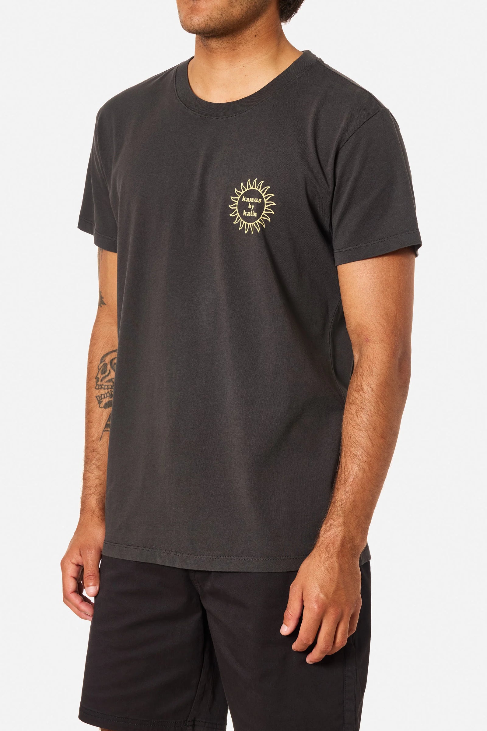 Katin M SS Scortch Tee BLACK WASH