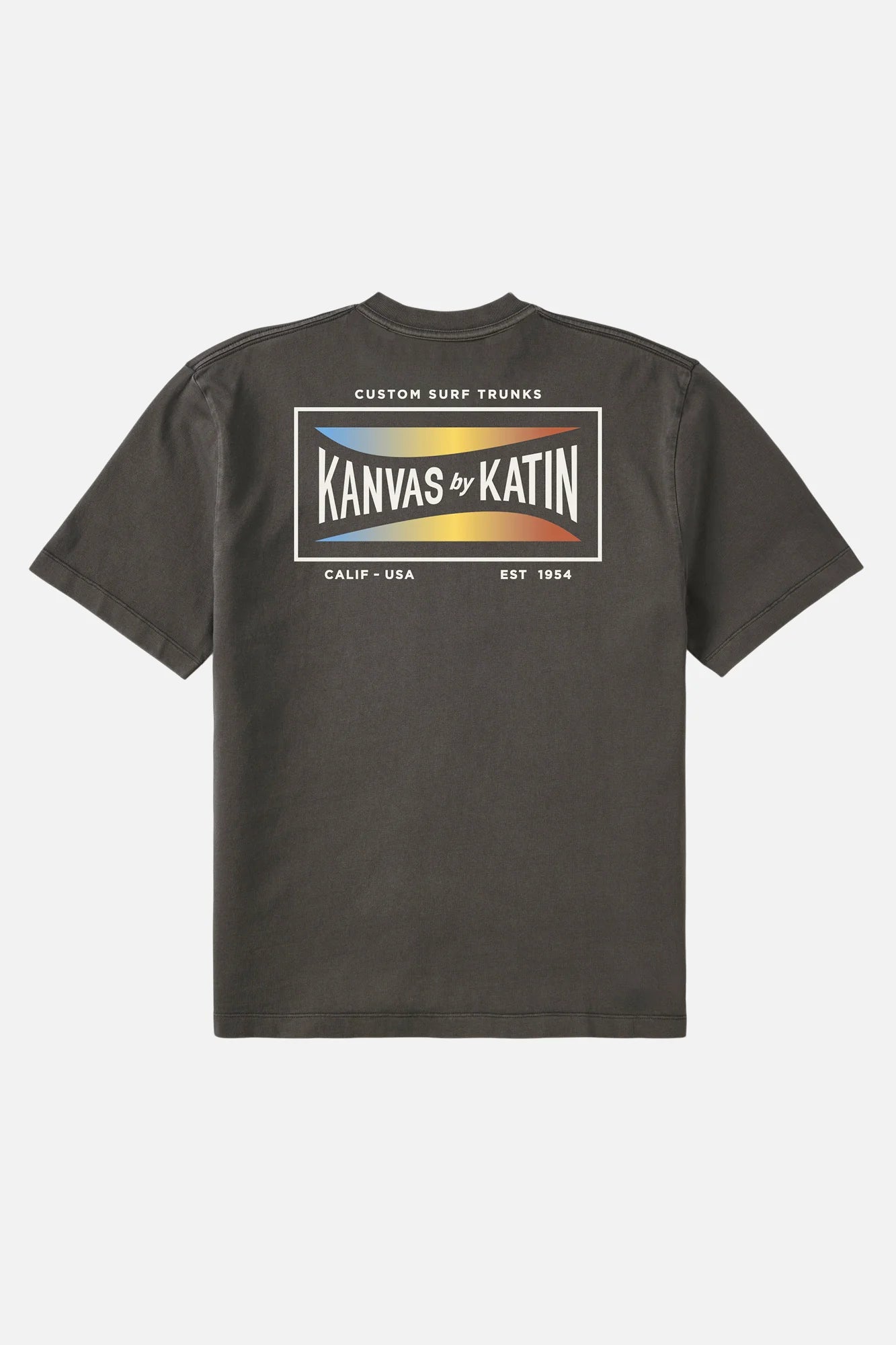 Katin M SS Scrubber Relaxed Tee BLACK WASH PIGMENT
