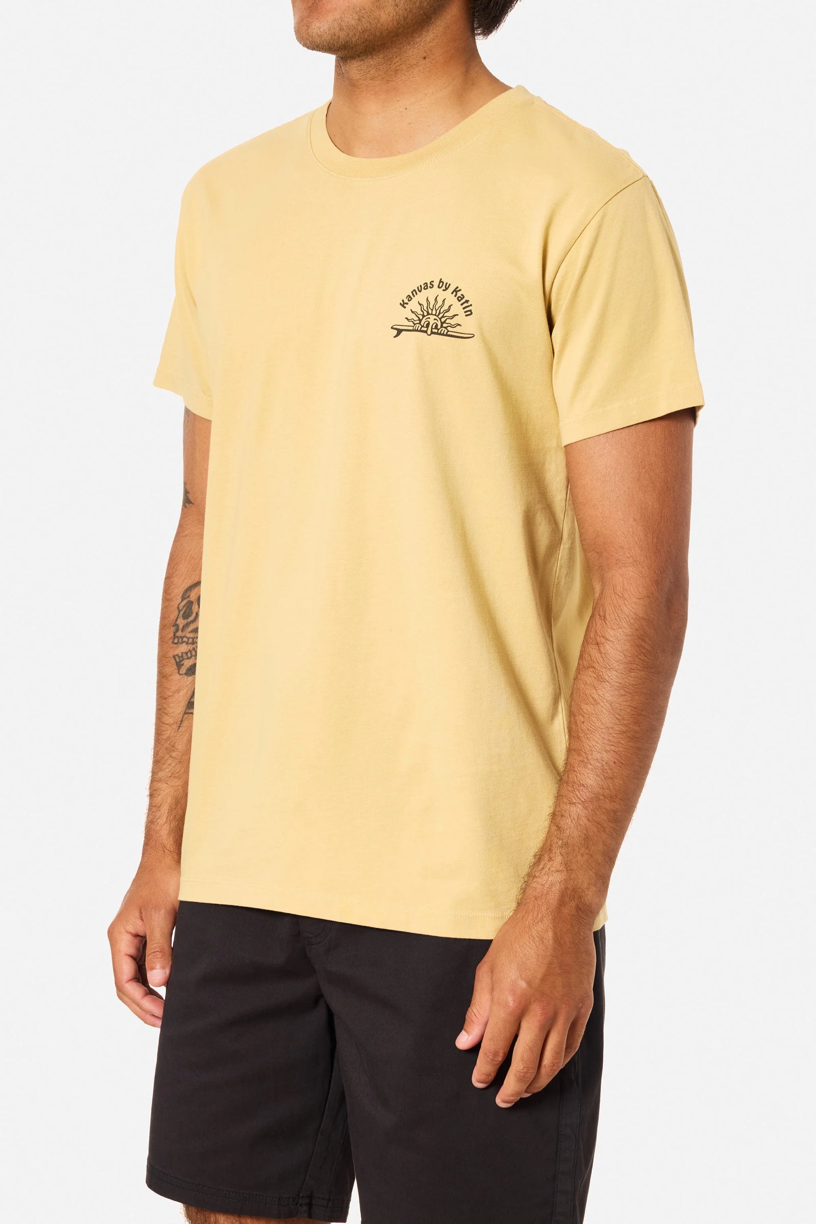 Katin M SS Sunny Tee BUTTER WASH