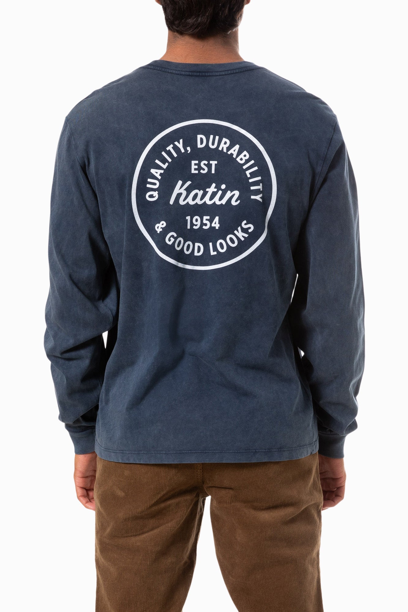 Katin M LS League Tee NAVY MINERAL