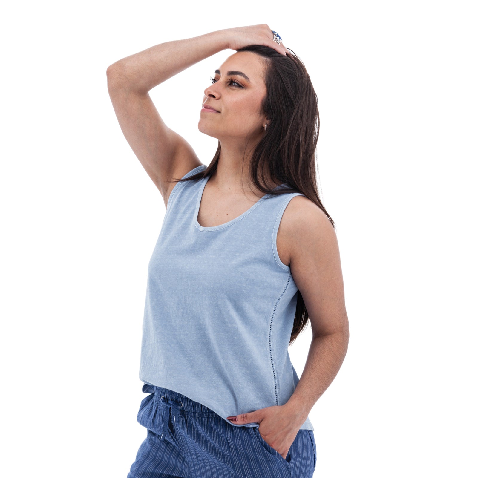 Aventura W Simone Tank Top FOREVER BLUE