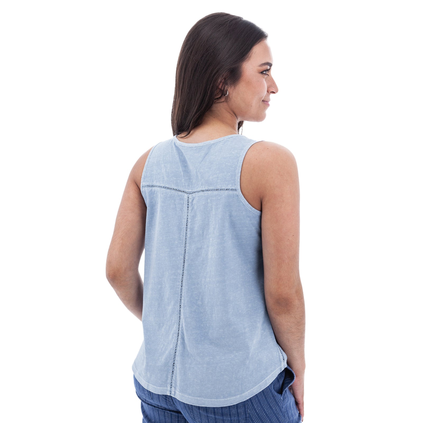 Aventura W Simone Tank Top FOREVER BLUE