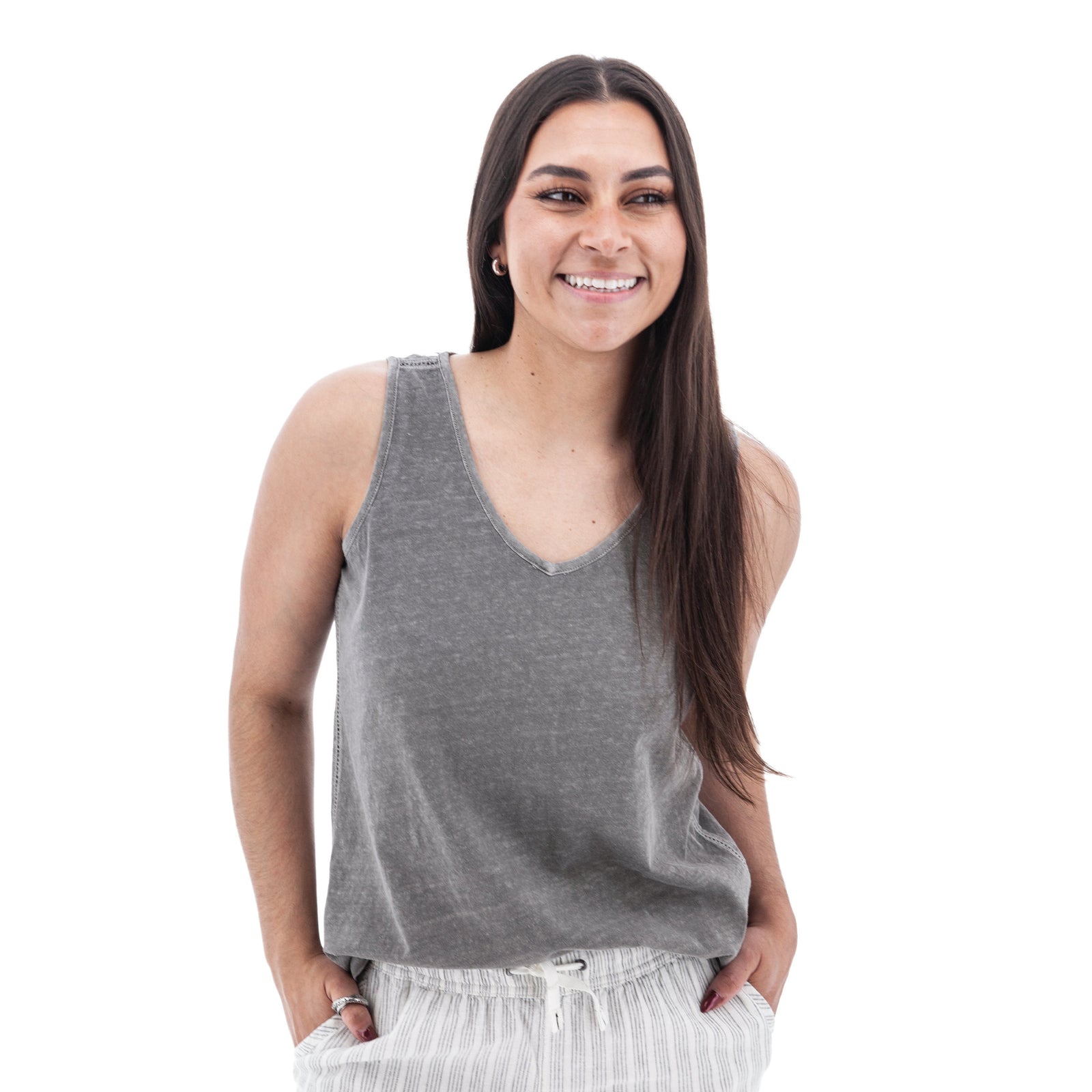 Aventura W Simone Tank Top BLACK BEAN