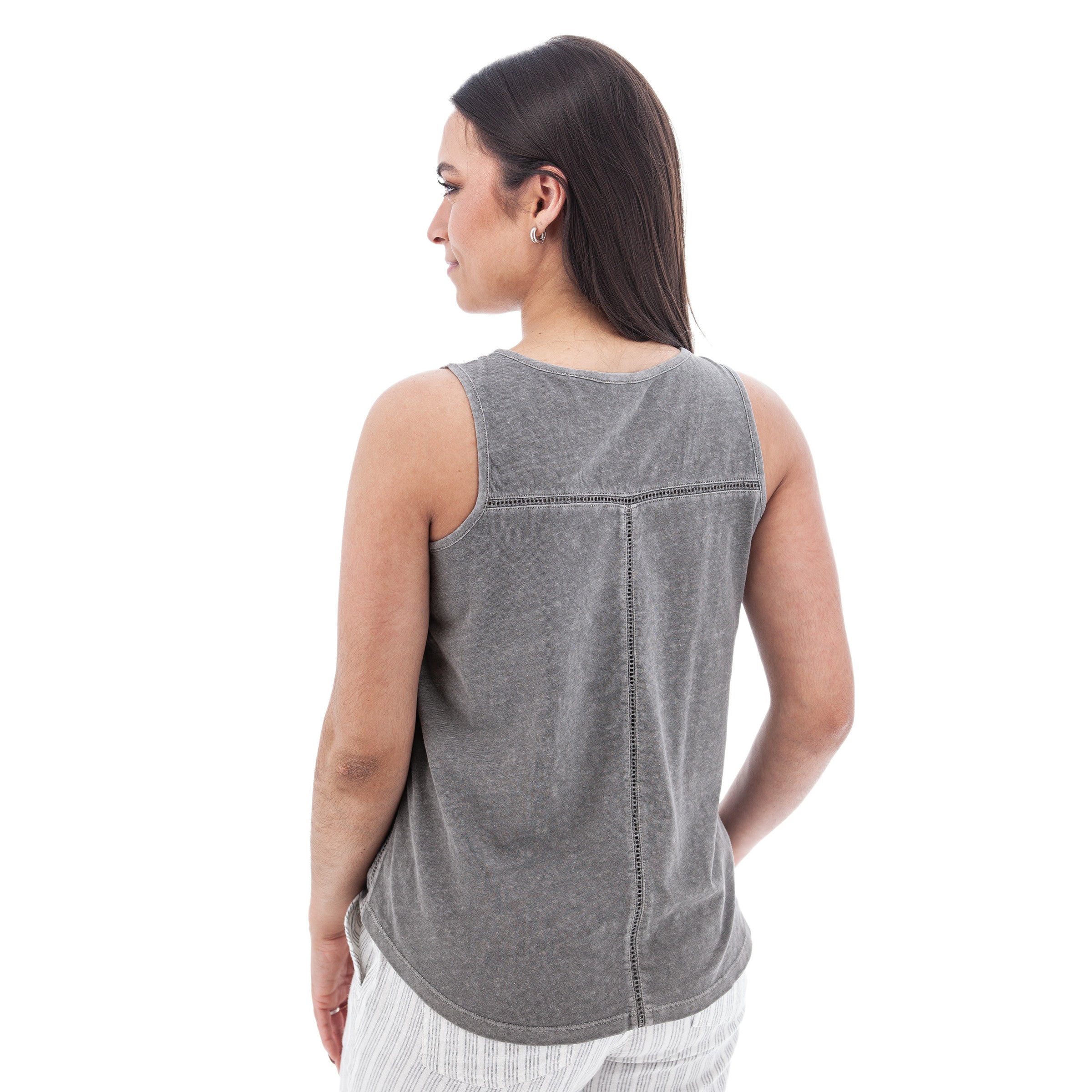 Aventura W Simone Tank Top BLACK BEAN