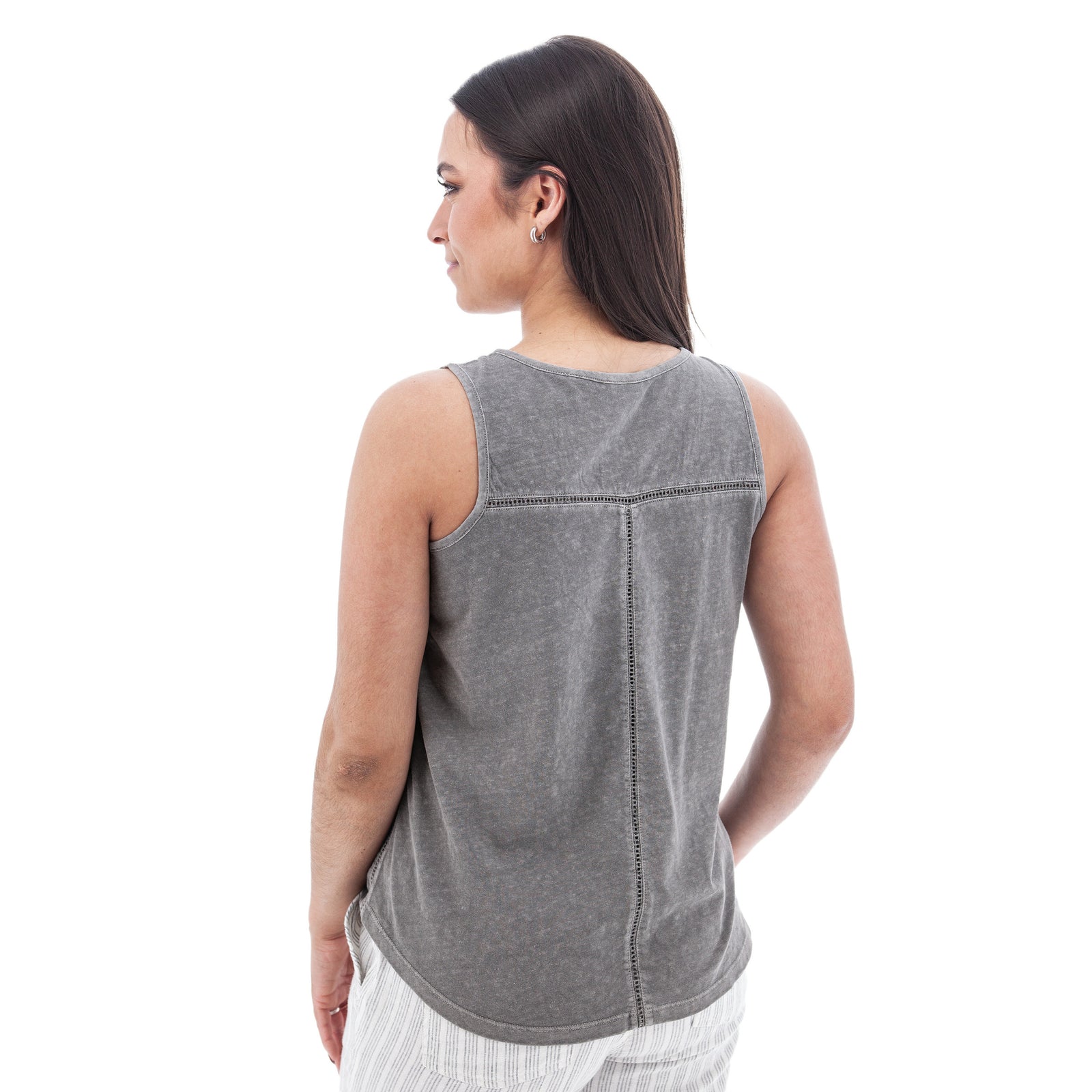 Aventura W Simone Tank Top BLACK BEAN