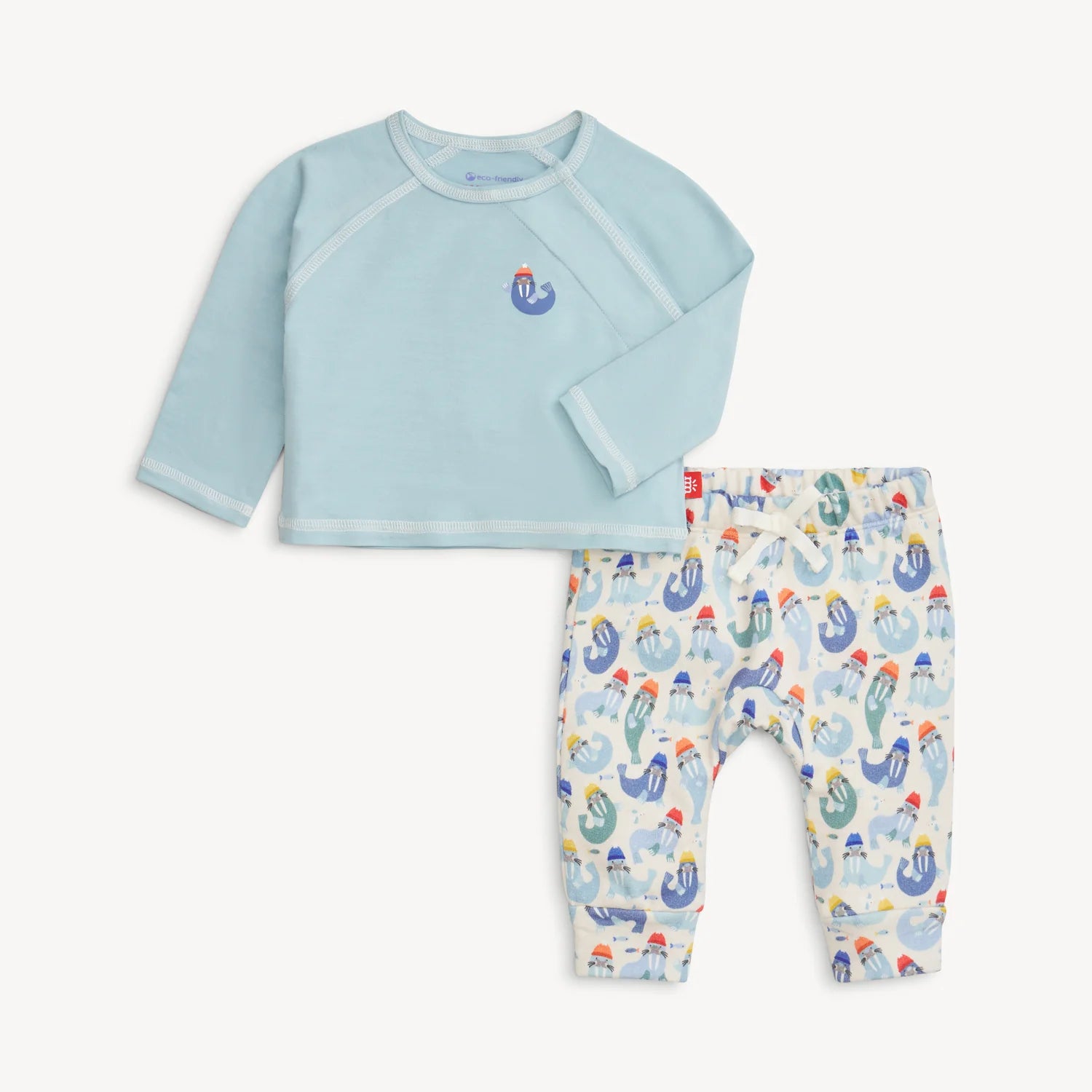 Magnetic Me Baby LS Top + Pant Set CAPTAIN WALLY