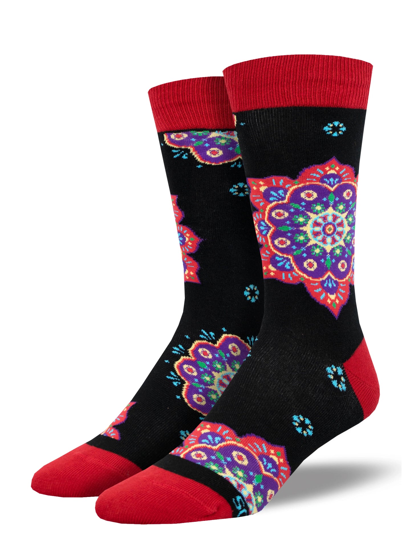 Socksmith W Mandala BLACK