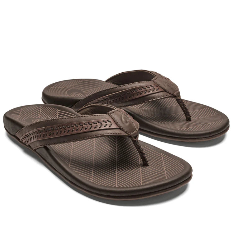 Olukai M Aho DARK WOOD / DARK WOOD