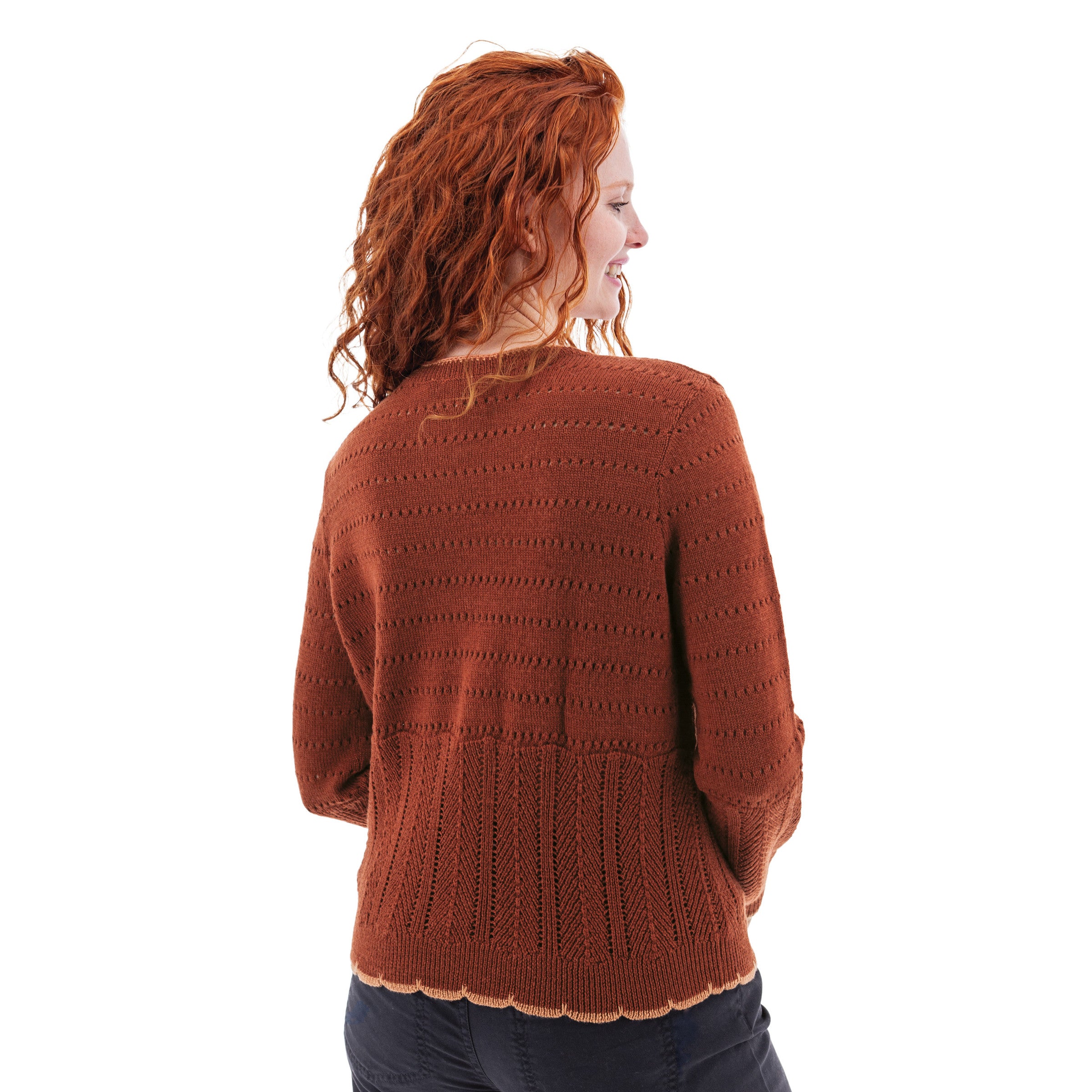 Aventura W Halcyon Sweater BURNT HENNA