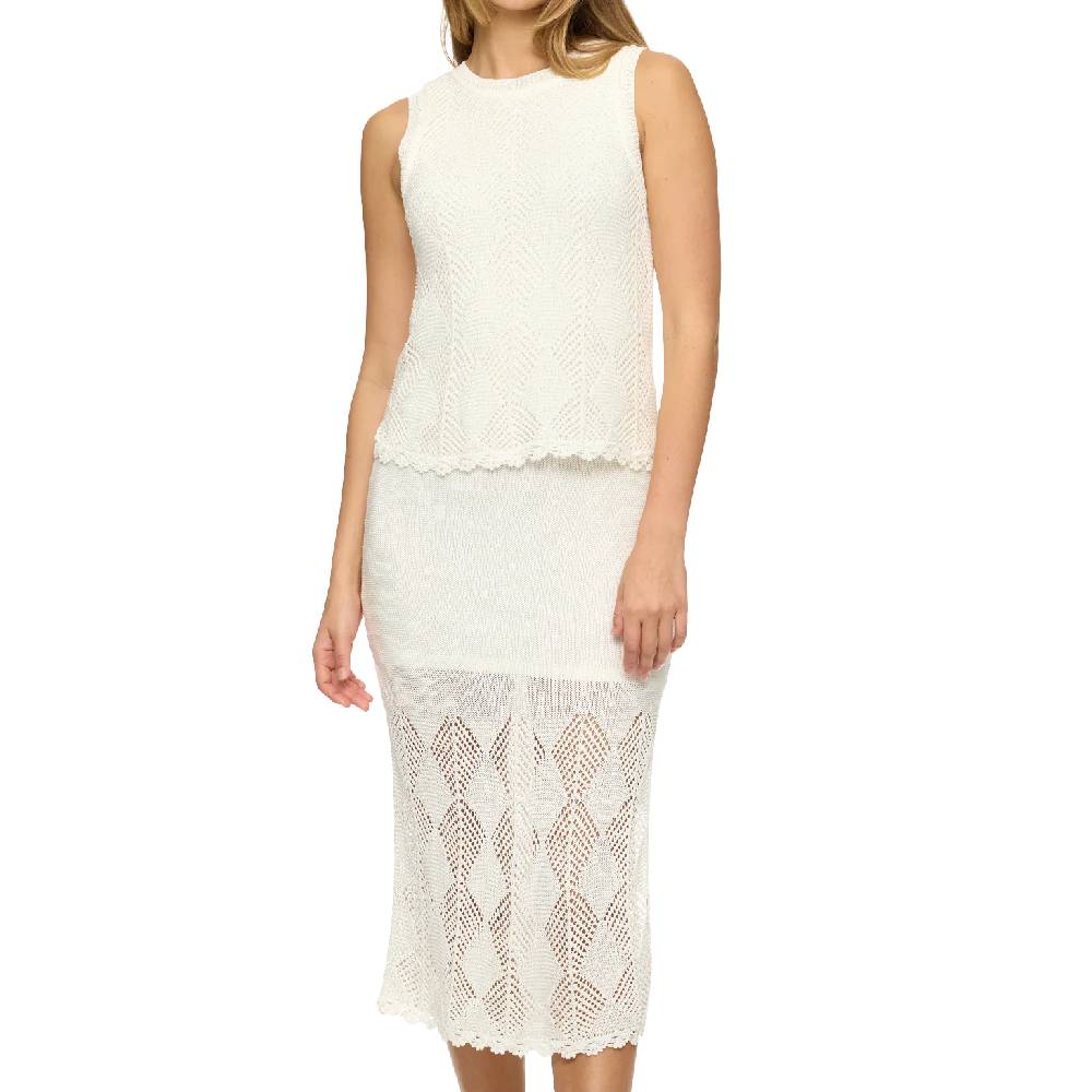 Flag & Anthem W Addison Twofer Sweater Dress CREAM