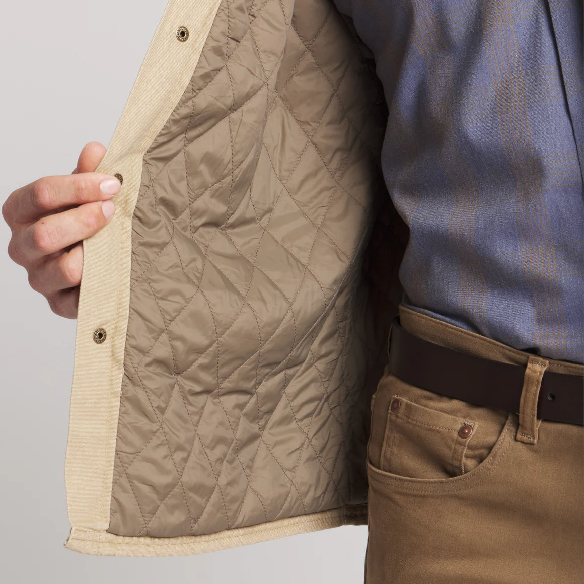 Southern Marsh M Bishop Rugged Canvas Jacket FIELD KHAKI