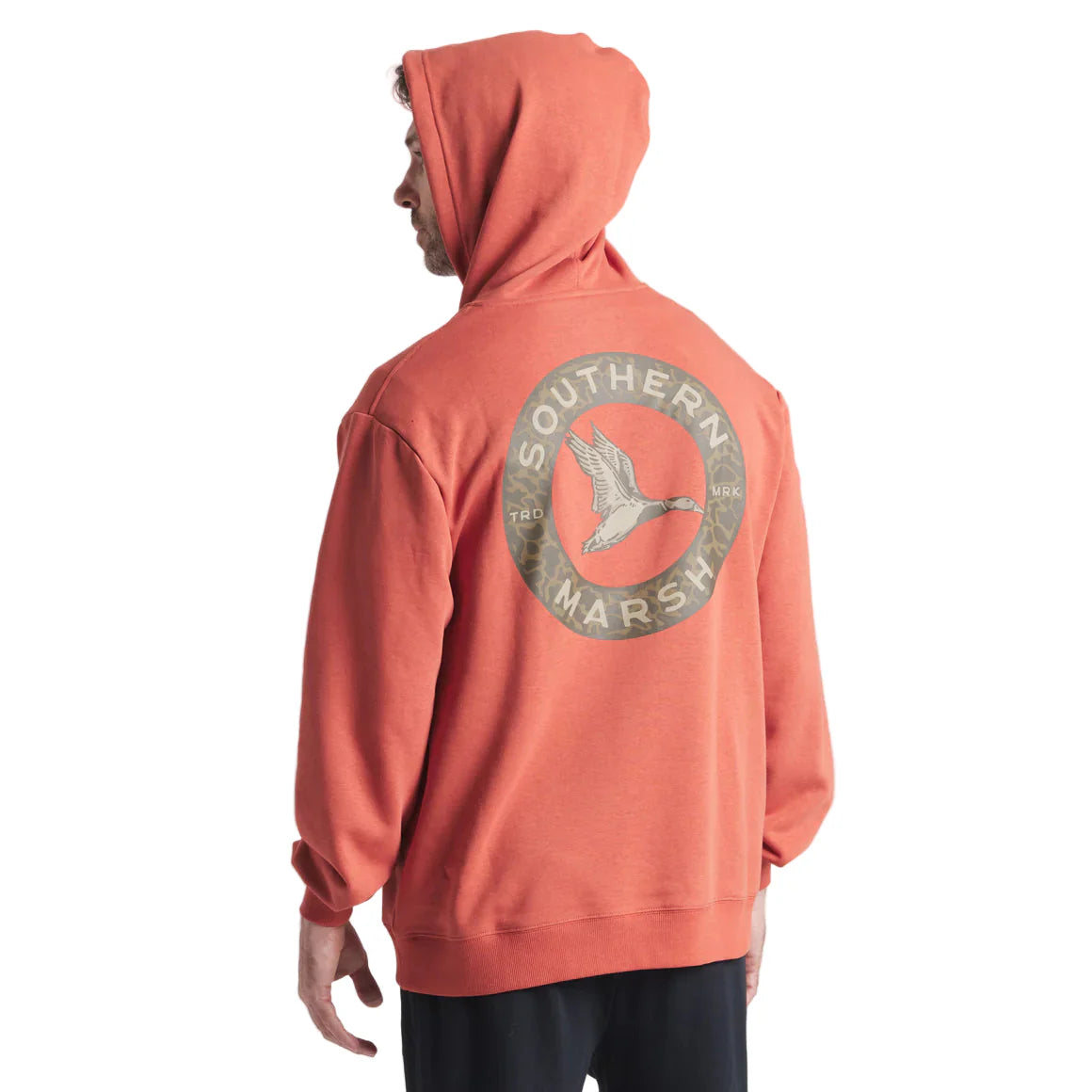 Southern Marsh M Surfside Hoodie WASHED RED