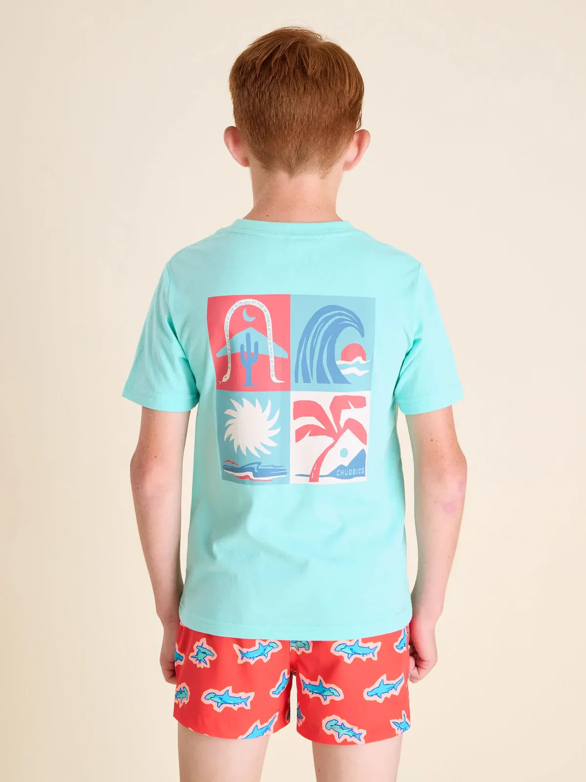 Chubbies Youth SS Pocket Tee POP ART DECO