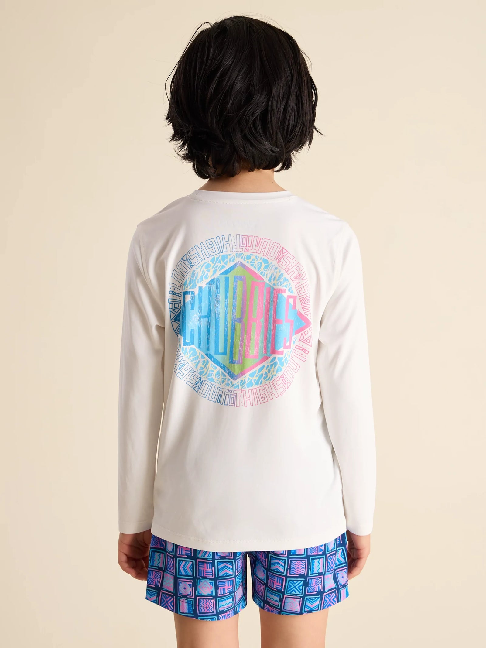 Chubbies Youth LS Sun Crew THE REFLECTOR