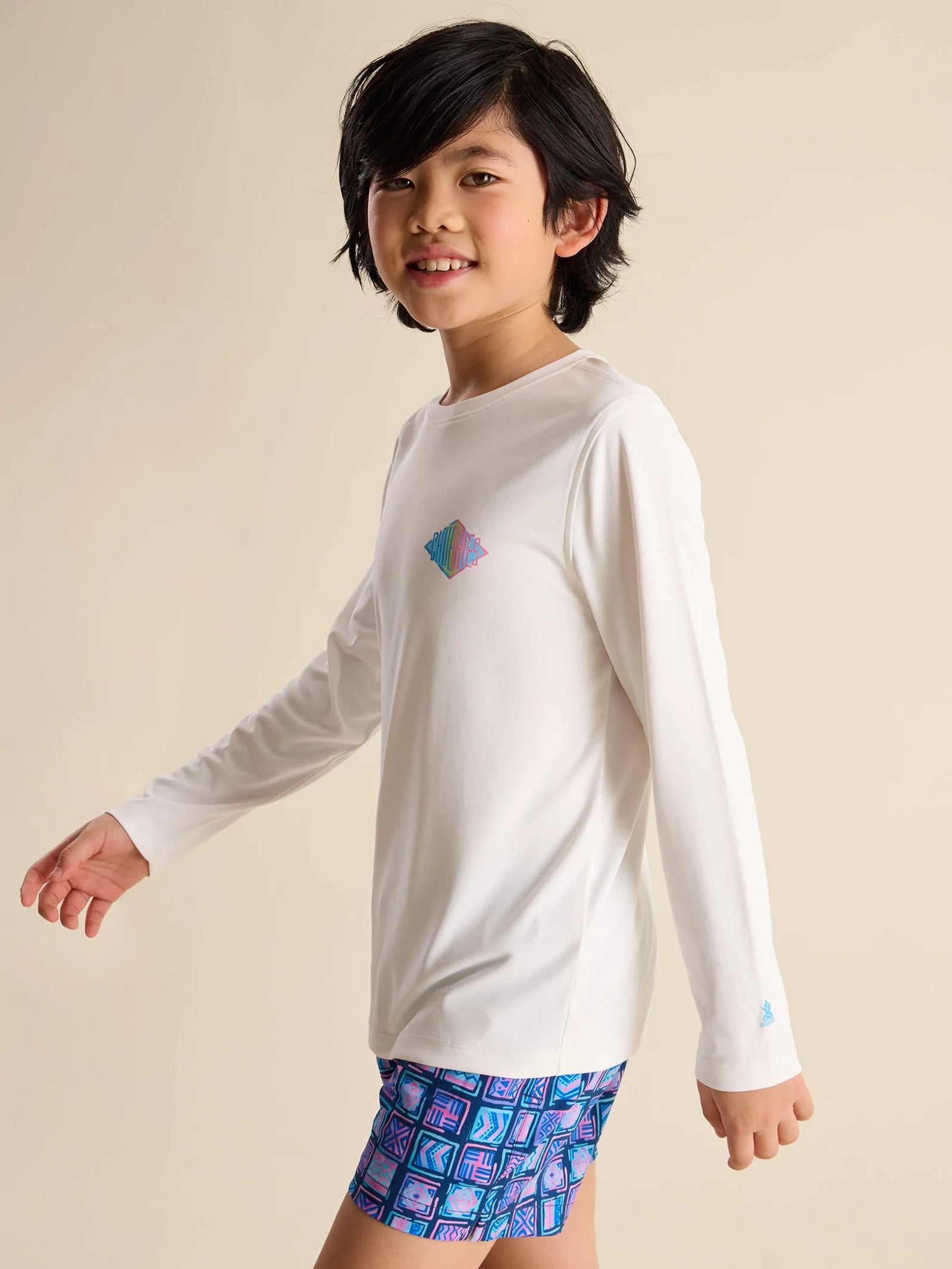 Chubbies Youth LS Sun Crew THE REFLECTOR