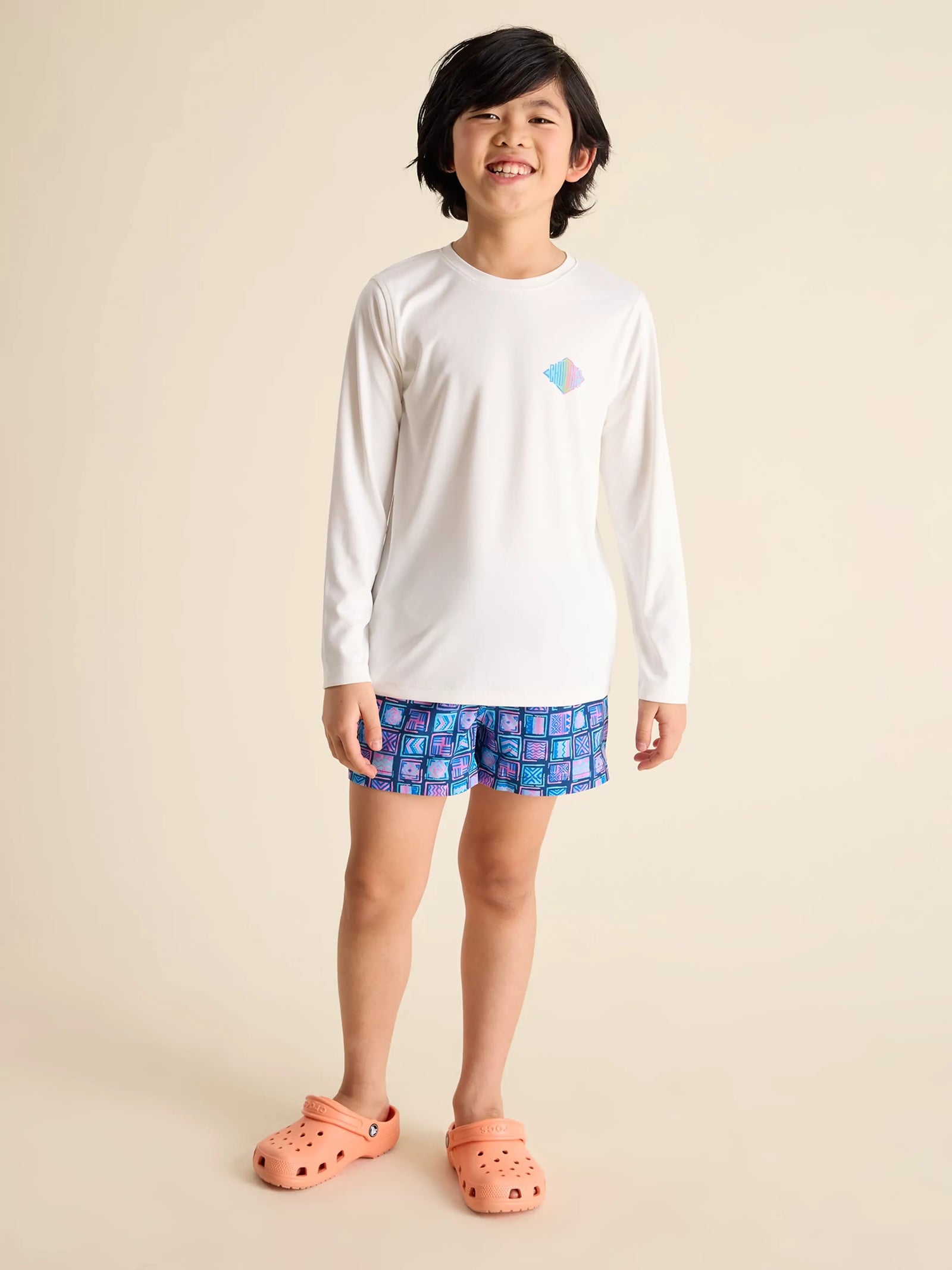 Chubbies Youth LS Sun Crew THE REFLECTOR
