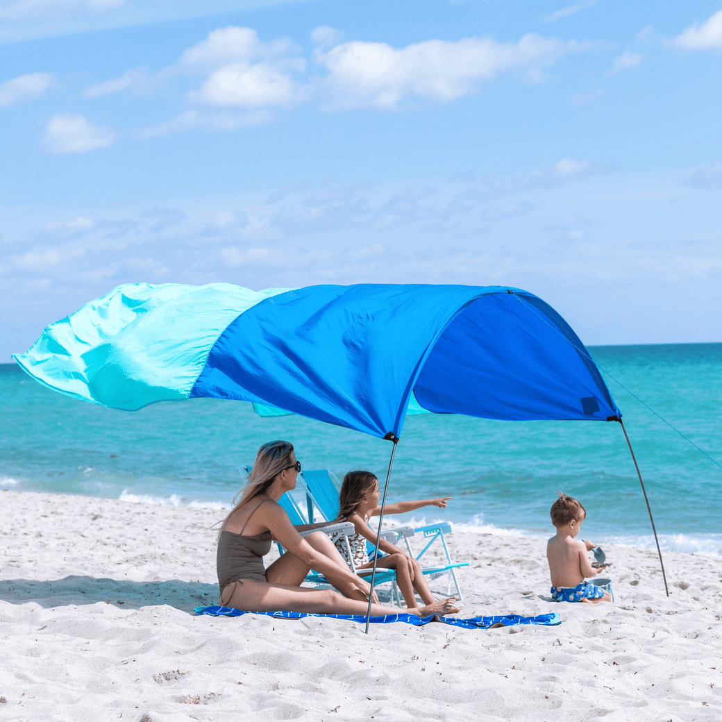 Shibumi Shade Mini With Wind Assist BLUE / TEAL