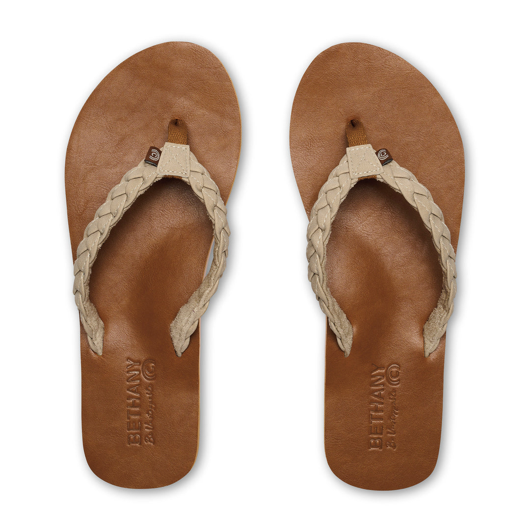 Cobian W Bethany Braided Pacifica CREAM