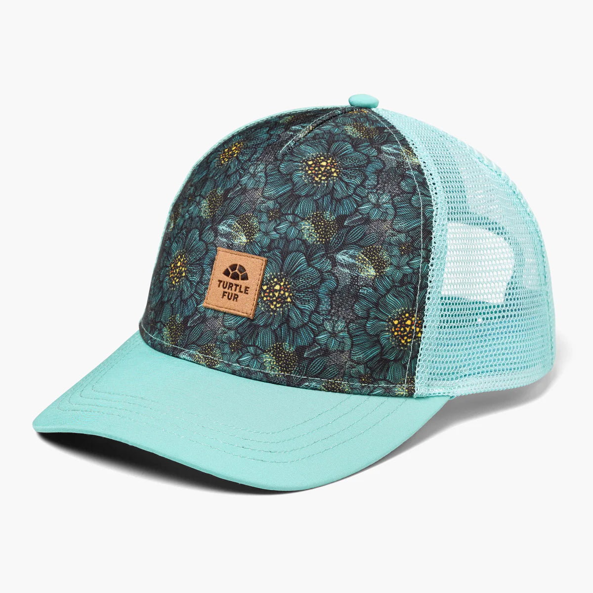 Turtle Fur Trail Blazer Trucker Hat CARIBBEAN FLOW