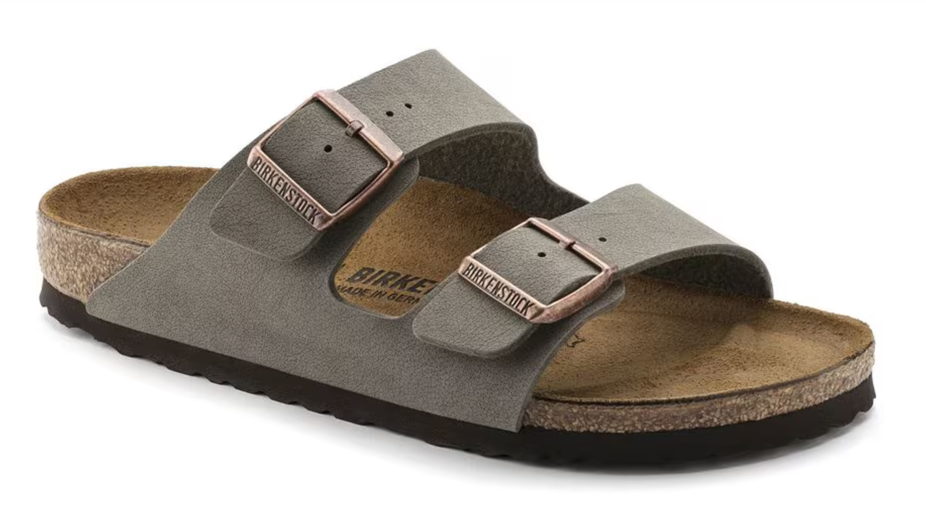 Birkenstock Arizona BS Birkibuc STONE - REGULAR