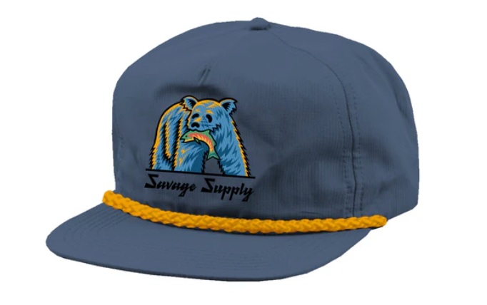 Savage Supply Bear's Choice Snapback LIGHT NAVY