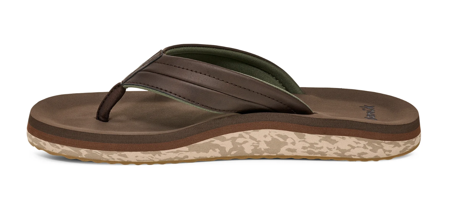 Sanuk M Tiderush DARK BROWN