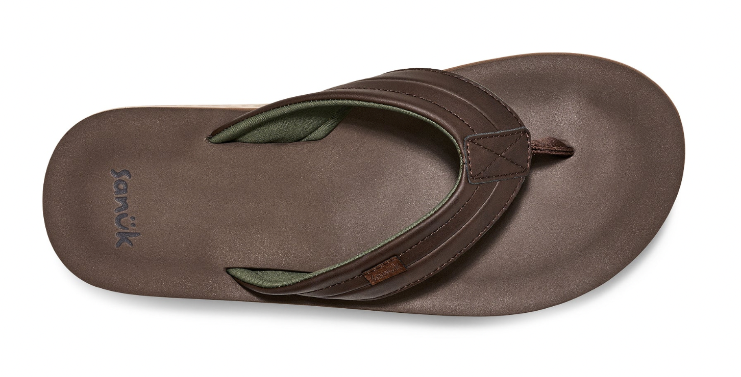 Sanuk M Tiderush DARK BROWN
