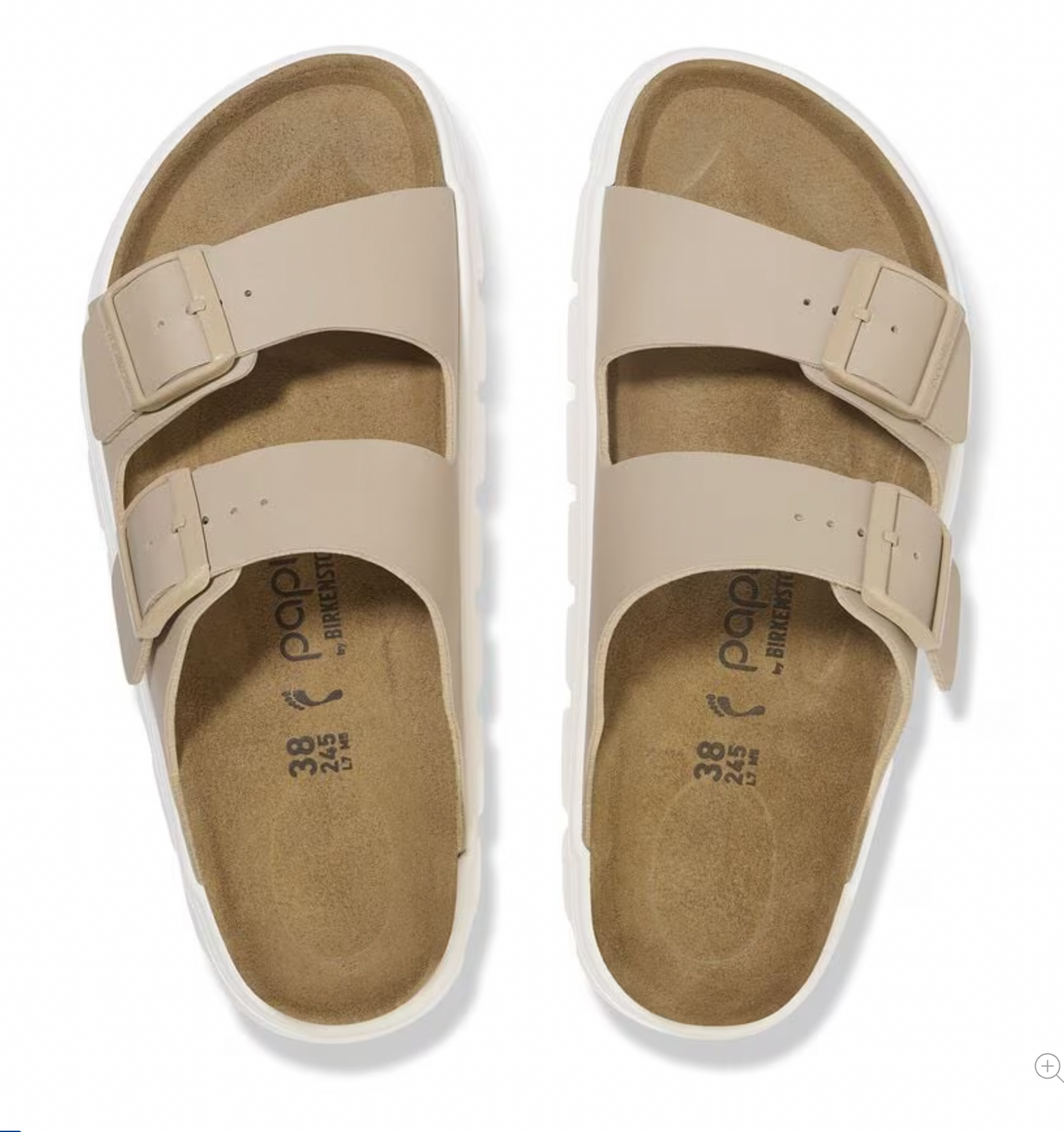 Birkenstock W Arizona Chunky SANDCASTLE - NARROW