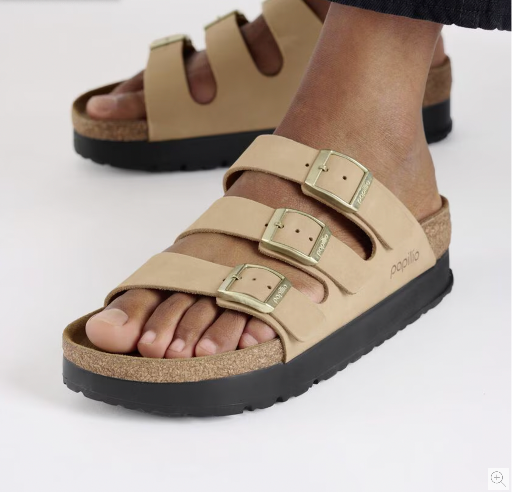 Birkenstock Papillio Florida Platform SANDCASTLE - NARROW