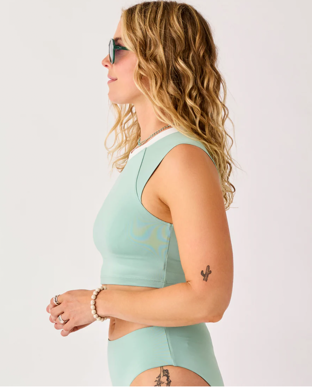 Carve Designs W Shoreline Top HAZE