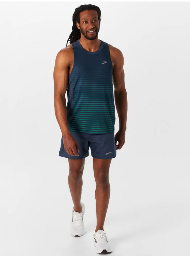 Brooks M Atmosphere Singlet 3.0 SETTING STRIPE