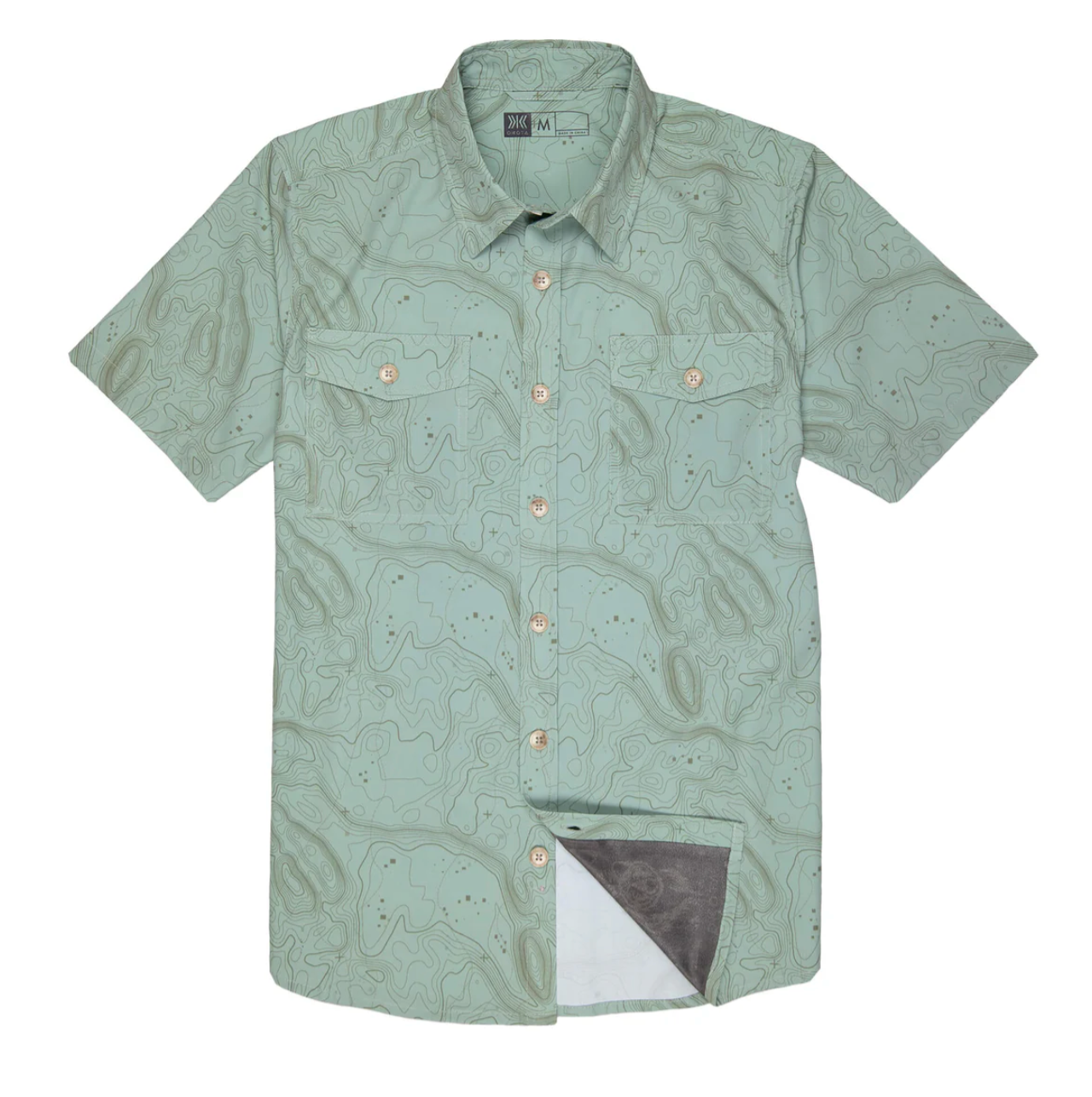 Dakota Grizzly M SS Rowan Shirt ICEBERG