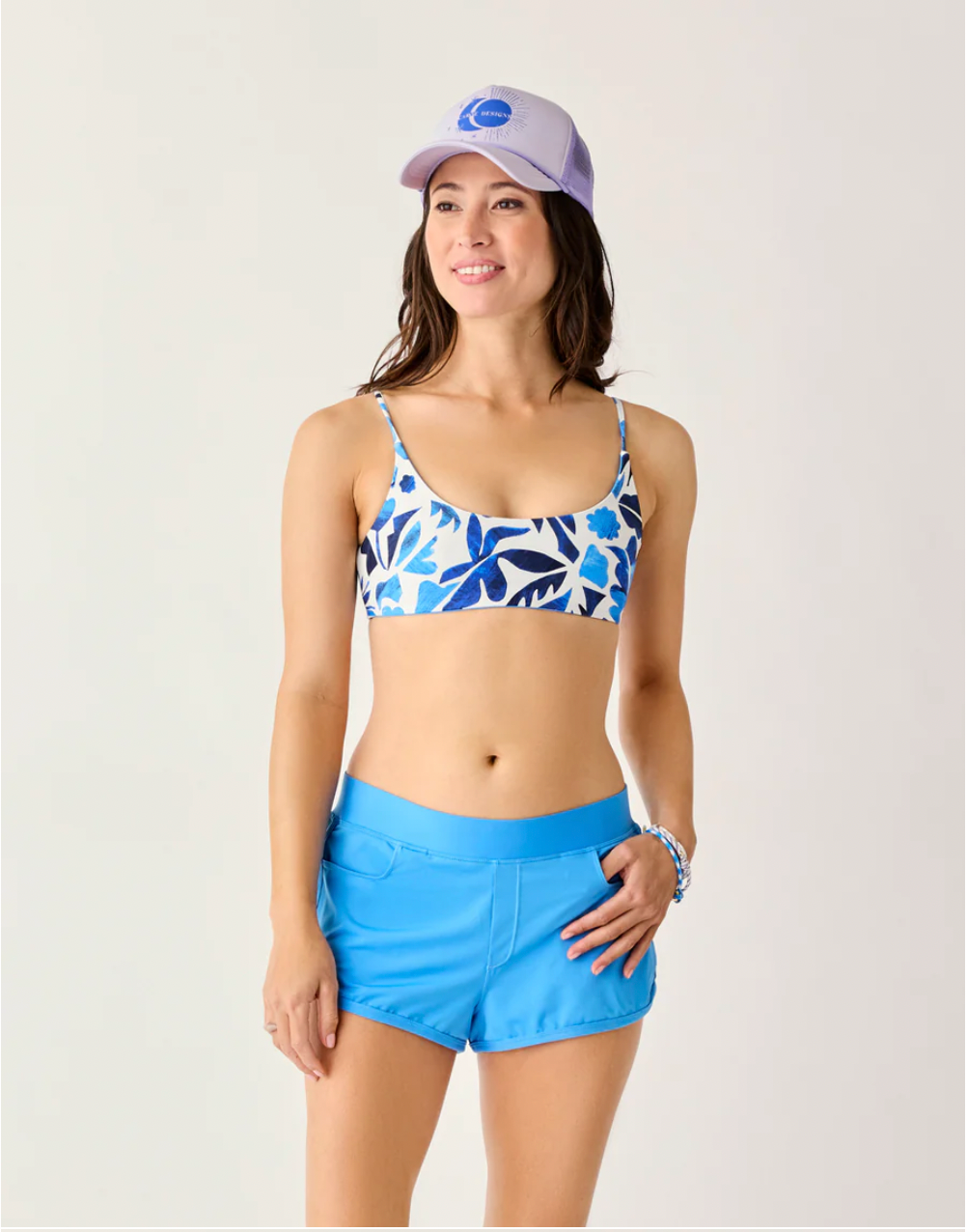 Carve Designs W Lorenzo Short LAGOON