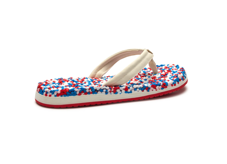 Sanuk W Bubblecush Flip Flop AMERICA