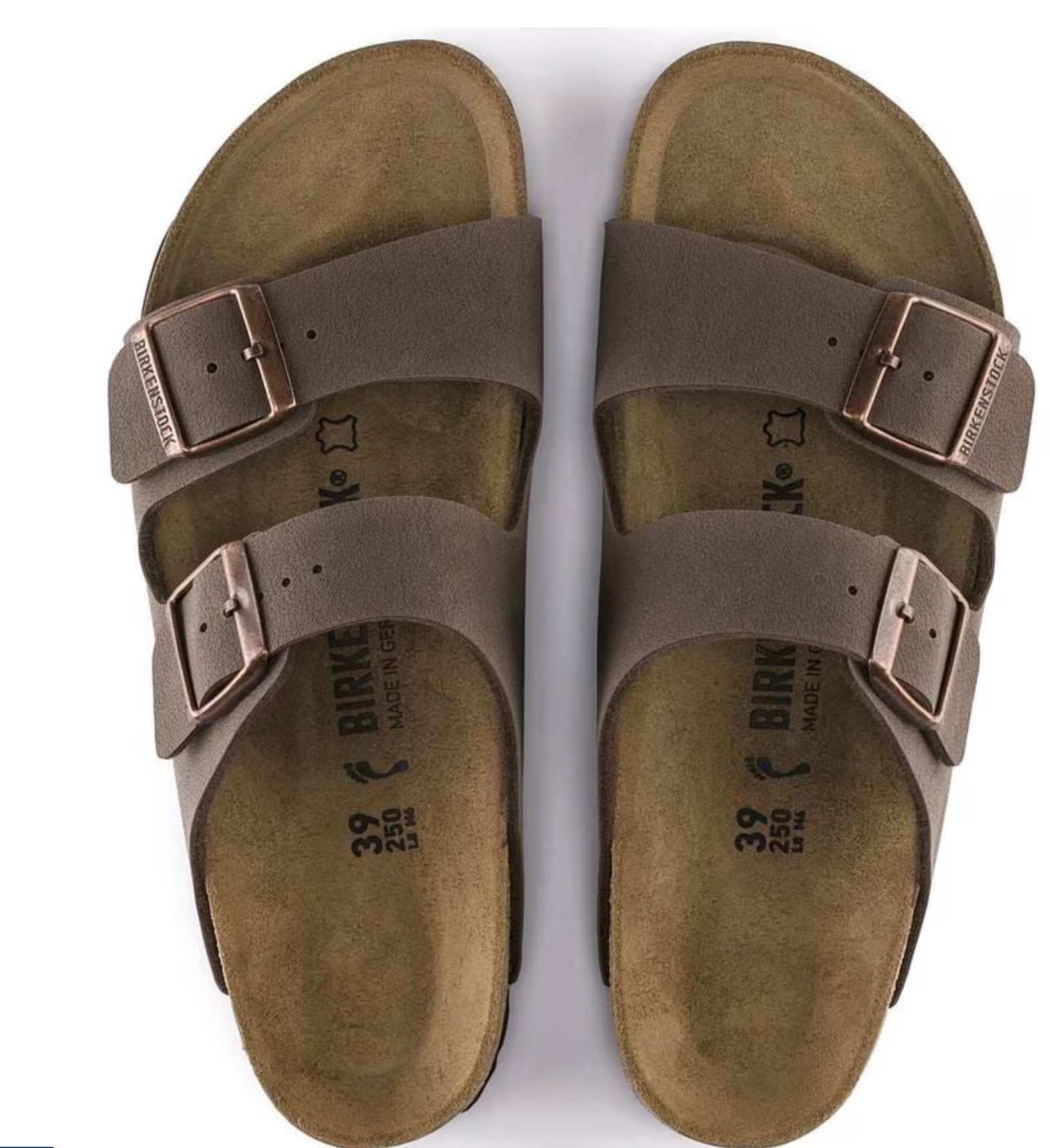 Birkenstock W Arizona BS Birkibuc MOCHA - NARROW