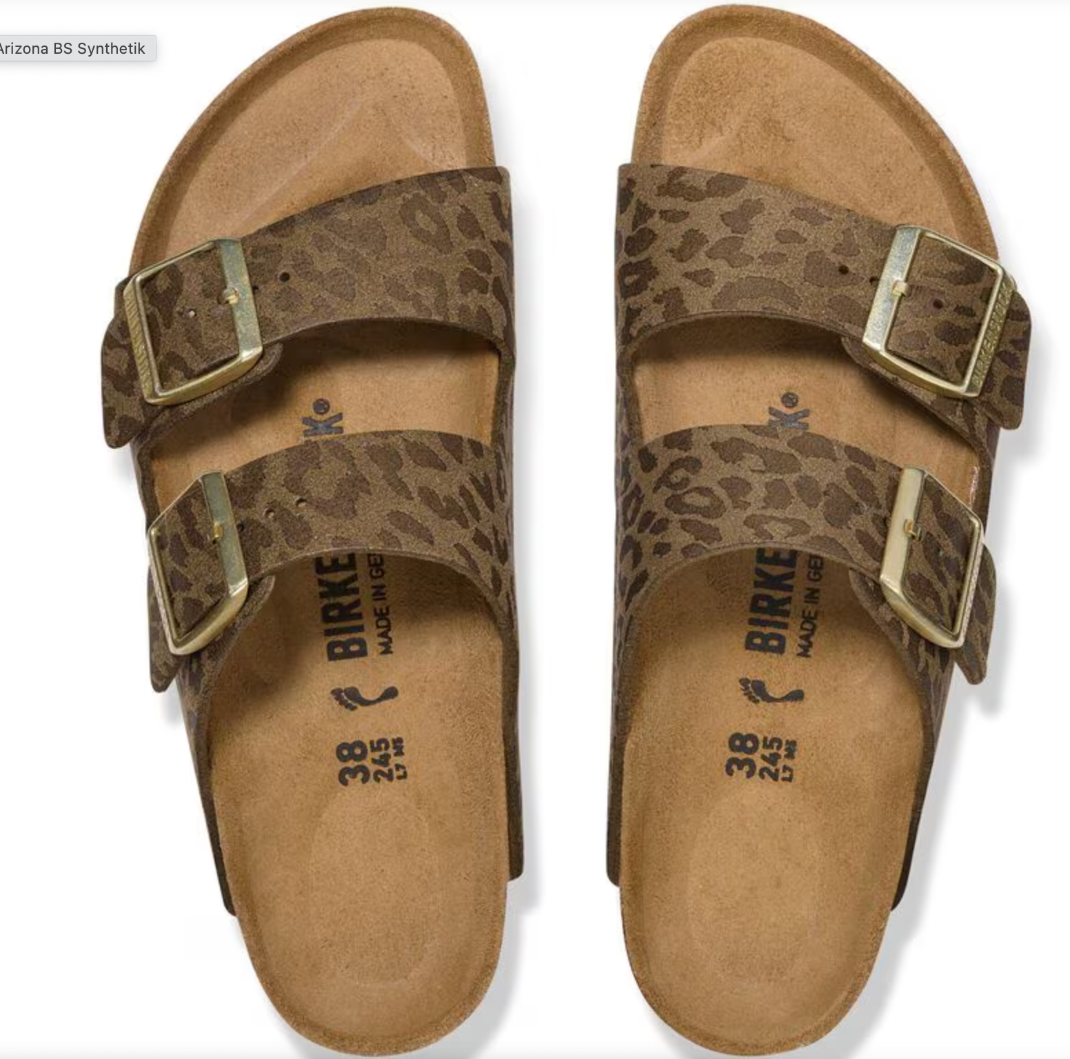 Birkenstock W Arizona SYNTHETICS LEO KHAKI