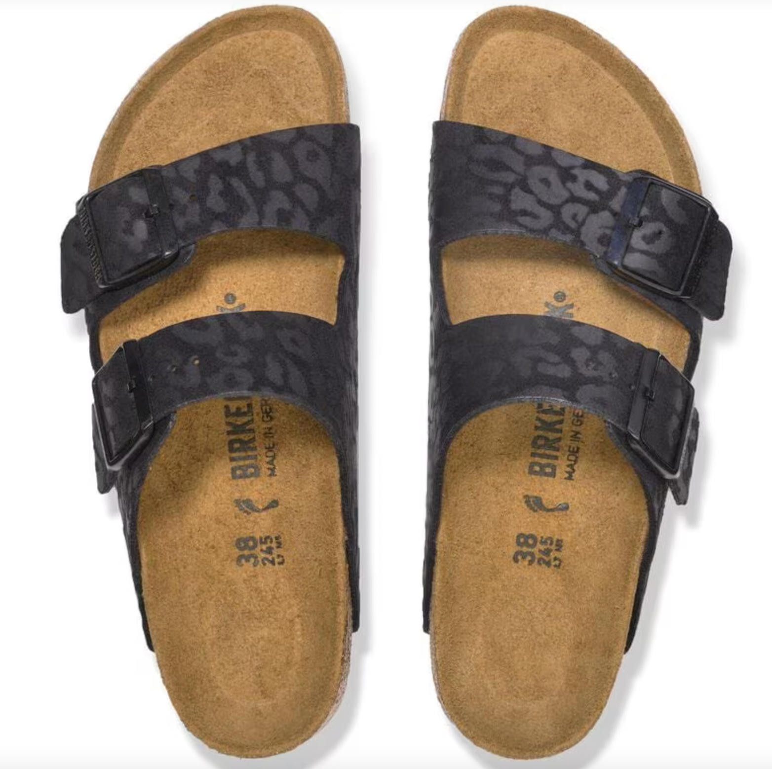 Birkenstock W Arizona SYNTHETICS LEO BLACK