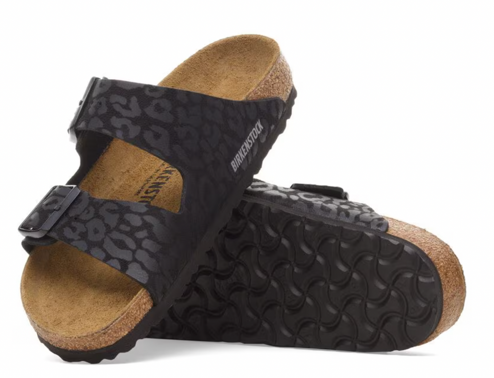 Birkenstock W Arizona SYNTHETICS LEO BLACK