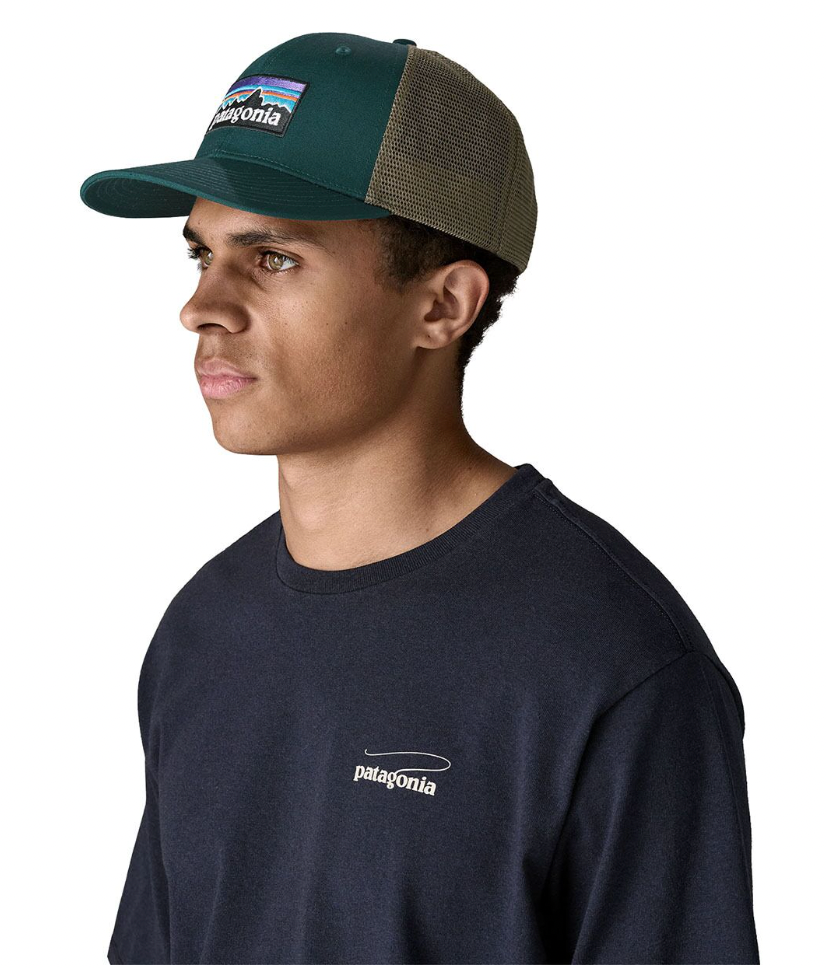 Patagonia P-6 Logo Trucker CASCADE GREEN