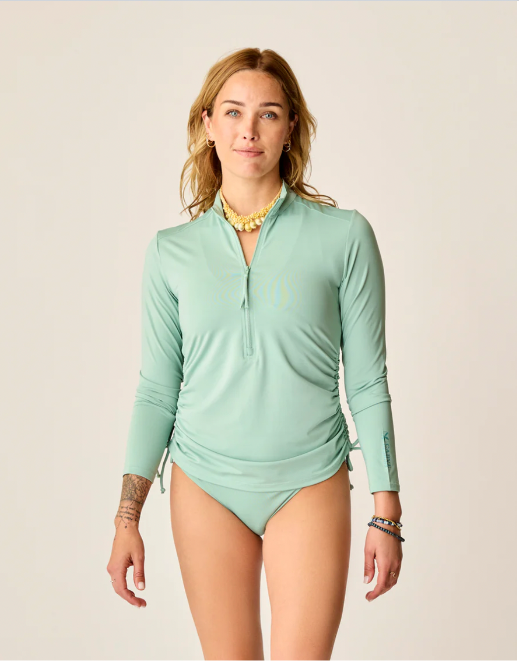 Carve Designs W LS Cruz Rashguard HAZE