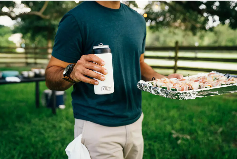 Yeti Rambler 12 oz Colster Slim Can Insulator WHITE