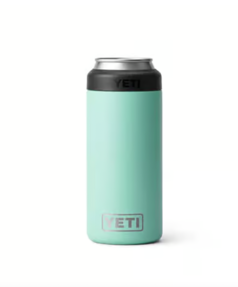Yeti Rambler 12 oz Colster Slim Can Insulator SEAFOAM