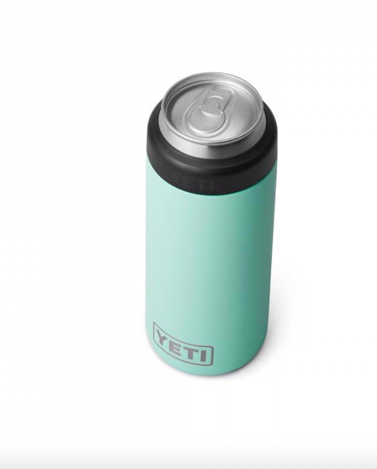 Yeti Rambler 12 oz Colster Slim Can Insulator SEAFOAM