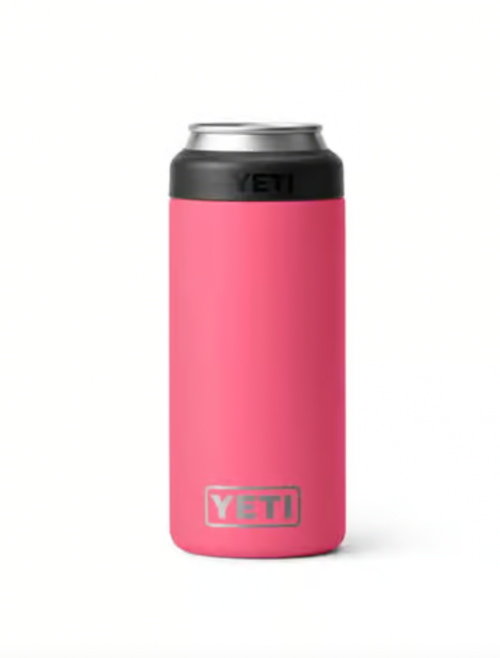 Yeti Rambler 12 oz Colster Slim Can Insulator TROPICAL PINK