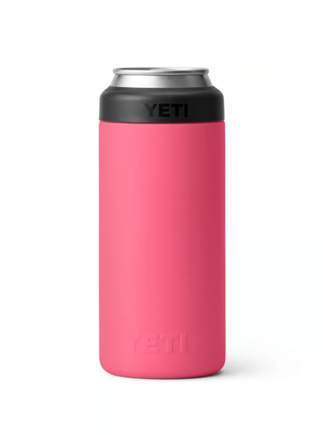 Yeti Rambler 12 oz Colster Slim Can Insulator TROPICAL PINK