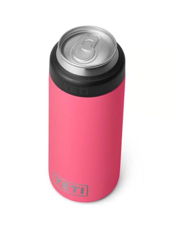 Yeti Rambler 12 oz Colster Slim Can Insulator TROPICAL PINK